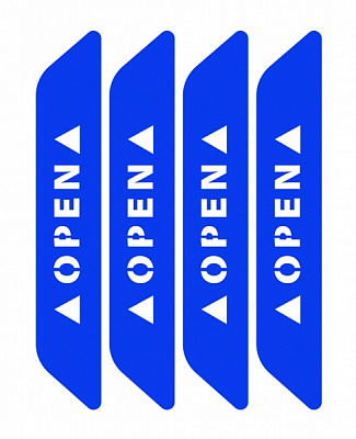 Светоотражающая наклейка LOOM Open LM-10078-blue для твердых поверхностей