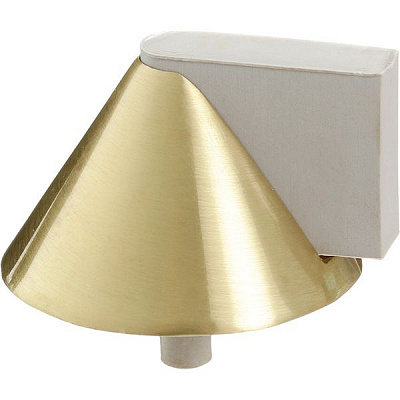 Стопор дверний конус 1449 SB матова латунь