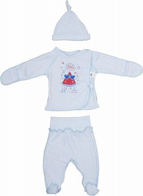 Комплект Маленькие люди 1076-123 блакитний р.50-56