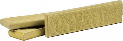 Плитка бетонная прямая РУБЕЛЭКО фасадная песчаник (ПФ2) 