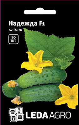 Семена LedaAgro огурец Надежда F1 суперранний 10 шт.