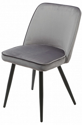 Стілець Special4You Decio E6705 сірий/чорний