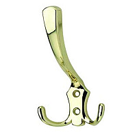 Крючок мебельный  DW59 K2405C латунь