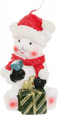 Свеча Медведь 6х7х10 см 790753