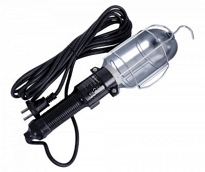 Светильник переносной E.NEXT E27 5 м черный SP0212L 