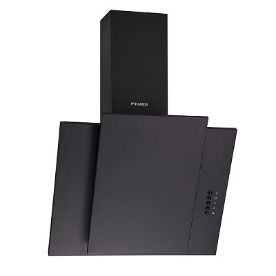 Вытяжка Pyramida KZ BL/U black 50 см