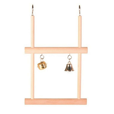 Качели Trixie двойные с колокольчиком