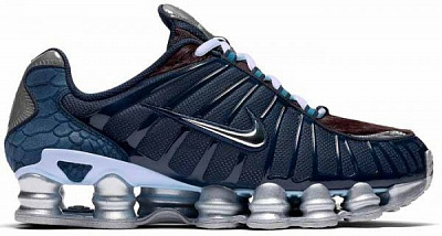 Кроссовки Nike SHOX TL CQ4807-400 р.US 11,5 темно-синий