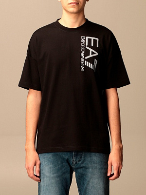 Футболка EA7 T-SHIRT 3KPT16-PJ7BZ-1200 р.M чорний
