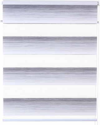 Ролета мини Vivendi градиент K901 серая 58x160 см
