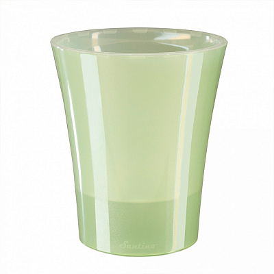 Вазон пластик Arte-Dea круглый бледно-зеленый 2 л Santino (2017093)