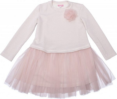 Платье Sasha р.140 бежевый 4582/1 