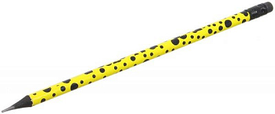 Карандаш простой абстракция желтый