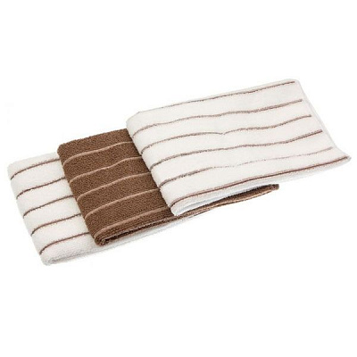 Набор салфеток универсальных AutoAssistance HFI-3 brown 3 шт.