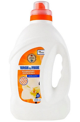 Пом'якшувач Wash&Free Ванильна орхідея 2 л