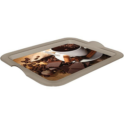 Поднос Алеана прямоугольный с декором