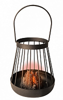 Настольная лампа декоративная ФАZА Камин FL-H17 0,135 Вт черный 5030848 