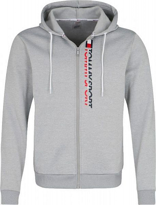 Джемпер Tommy Hilfiger FLEECE ZIP UP HOODY S20S200281001 р. M світло-сірий