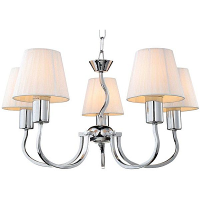 Люстра Candellux Boston 5x40 Вт білий