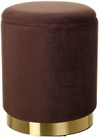 Сундук-пуф Francois 36х36х44 см темно-коричневый 