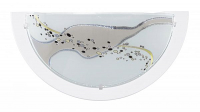 Светильник настенный Eglo PLANET 3 1x60 Вт E27 белый с рисунком 83196 