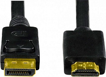 Кабель Hama DisplayPortI – HDMI Premium Ultra HD 1,8 м черный (00122214) 