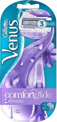 Станок для гоління Venus Breeze зі змінними картриджами 2 шт.