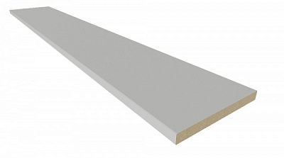 Доборная планка Неман 120х12х2070мм белый суперматовый