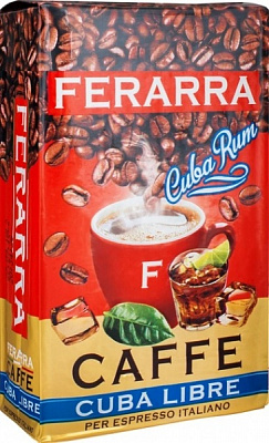 Кофе молотый FERARRA CAFFE Cuba Libre 250 г