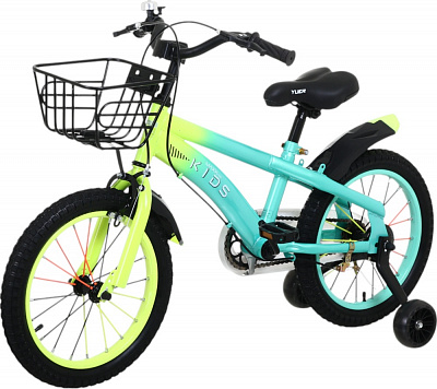 Велосипед дитячий MaxxPro kids 16' KQ-23 блакитний із жовтим