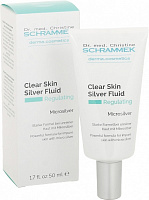 Флюид для лица день-ночь Dr.Schrammek Clear Skin Silver Fluid 50 мл