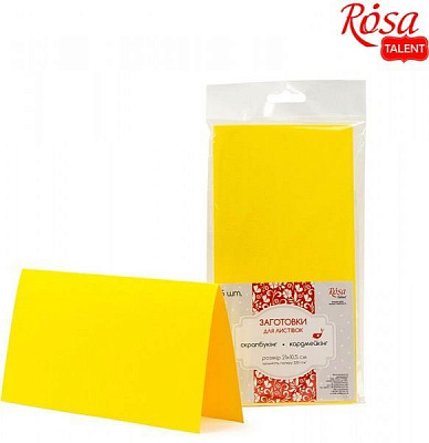 Набор, кардмейкинг №2 10,5х21 см 5 шт. Rosa Talent 