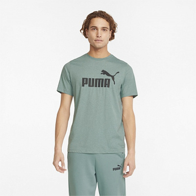 Футболка Puma ESS Heather Tee 58673650 р.M синій