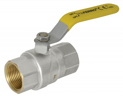 Кран шаровой Ferro газовый с двумя мембранами вр-вр 3/4” тип G61 KGN2