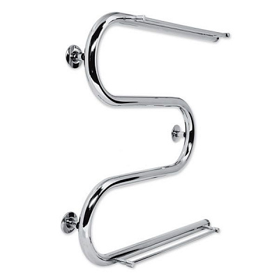 Рушникосушка Ларіс Змійовик 25 РС3 500х500 мм з 2 поличками