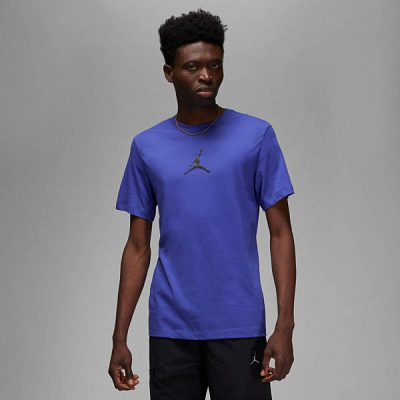 Футболка Nike M J JUMPMAN DF SS CREW CW5190-430 р.L синій