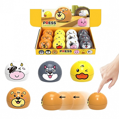 Игрушка заводная Zhorya Забавные зверята в ассортименте AY-036