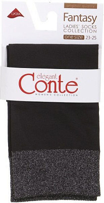 Носки Conte FANTASY 16С-125СП Grafit р. 23–25 графит 1 шт. 