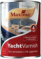 Лак высококачественный яхтный Maxima глянец бесцветный 0,75 л