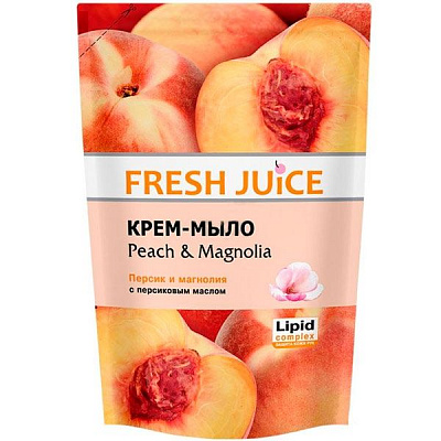 Крем-мило Fresh Juice Персик та магнолія 460 мл
