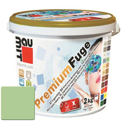 Затирка Baumit Баумакол светло-зеленая 2 кг