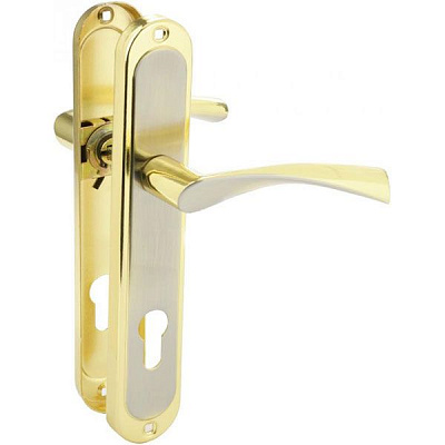 Ручка на планці  BRUNO Bravo PZ 85 мм матовий нікель