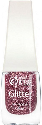 Лак для нігтів Colour Intense Glitter G308 рожевий 10 мл