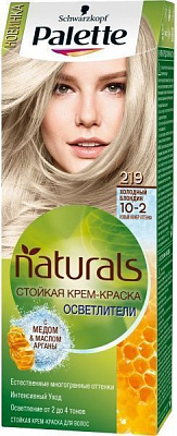 Крем-фарба для волосся Palette Naturals (Фітолінія) 10-2 (219) холодний блондин 110 мл