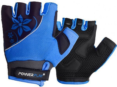 Рукавички PowerPlay 5281B_Blue р. S блакитний