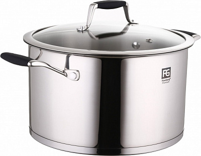 Каструля зі скляною кришкою Nature 24 см 6,3 л Flamberg Premium