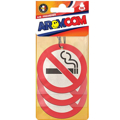 Ароматизатор Aromcom No Smoking 3 шт