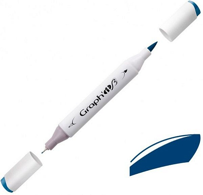 Маркер двосторонній Graph'it GI89107 холодний сірий 7