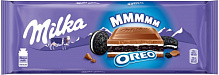 Шоколад Milka зі шматочками печива ОРЕО 300г