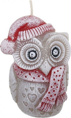 Свічка Сова у шапці 250 г